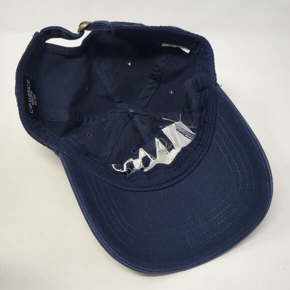 AAAS Slideback Baseball Cap Blue One Size Adjustable Embroidered Cap America - Picture 7 of 10